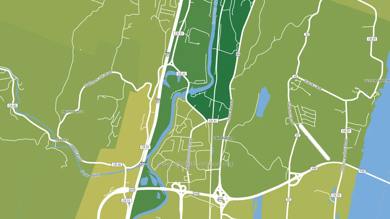 12449, NY block-group voter-turnout map