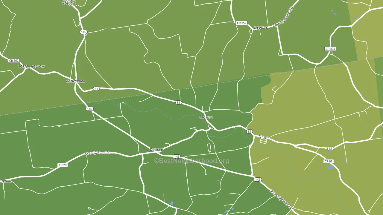 12460, NY block-group voter-turnout map
