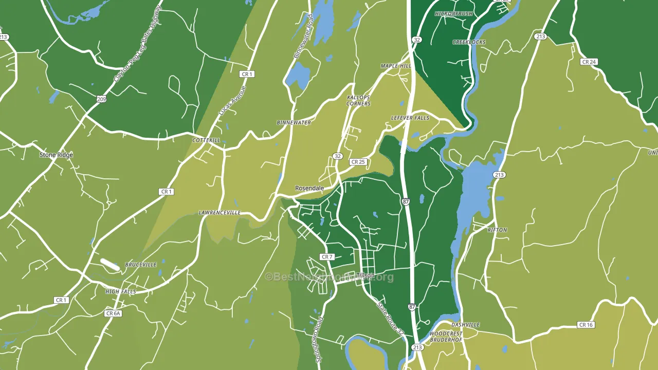 12472, NY block-group voter-turnout map