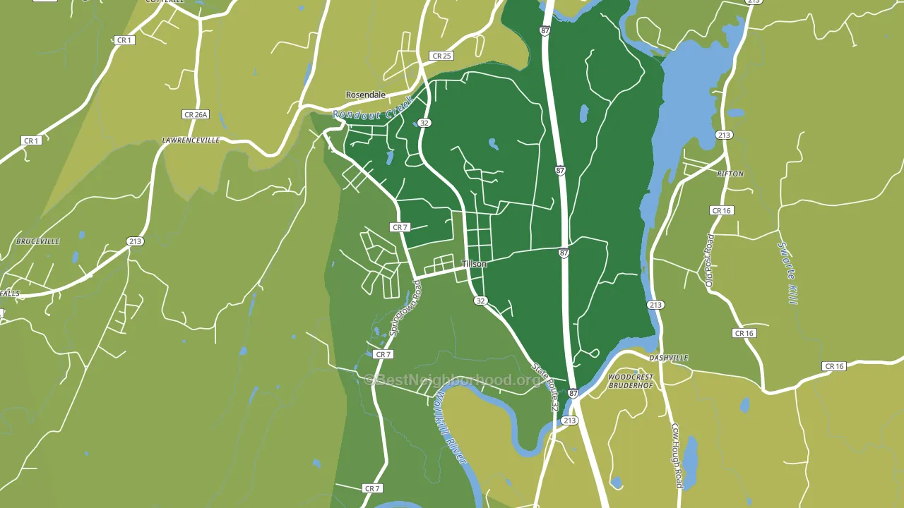 12486, NY block-group voter-turnout map