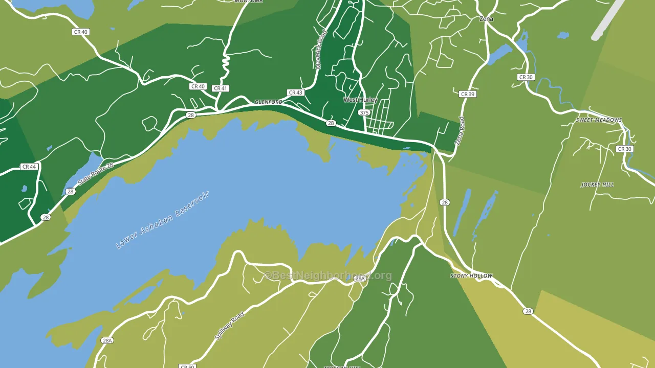 12491, NY block-group voter-turnout map