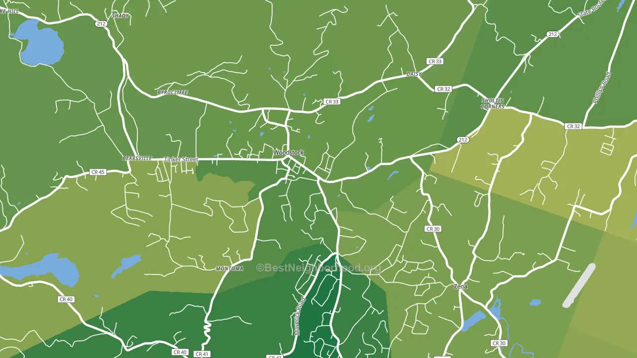 12498, NY block-group voter-turnout map