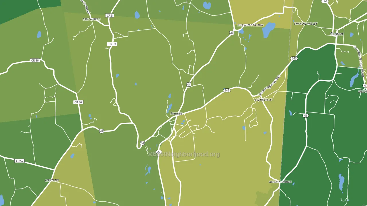 12501, NY block-group voter-turnout map