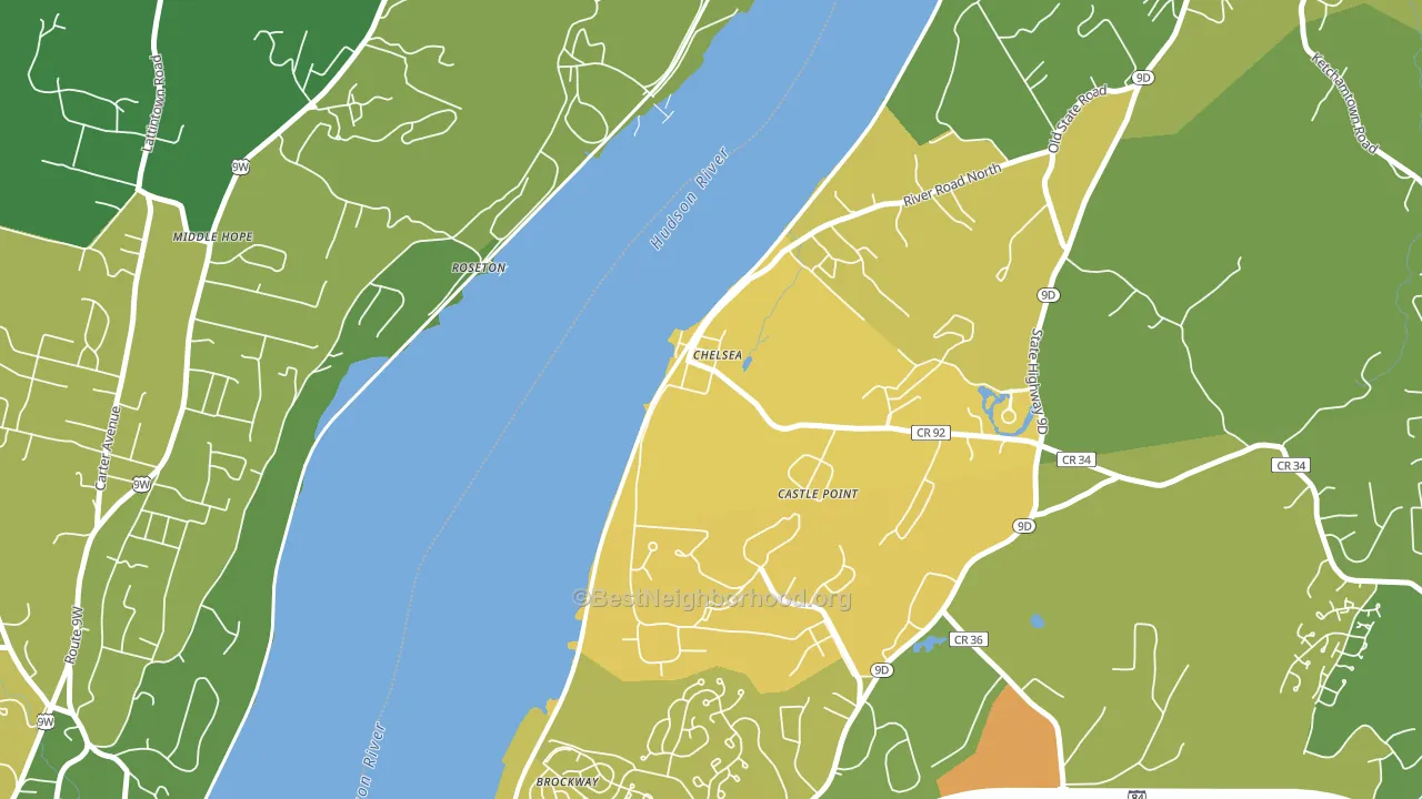 12512, NY block-group voter-turnout map