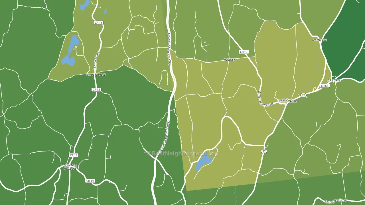 12514, NY block-group voter-turnout map