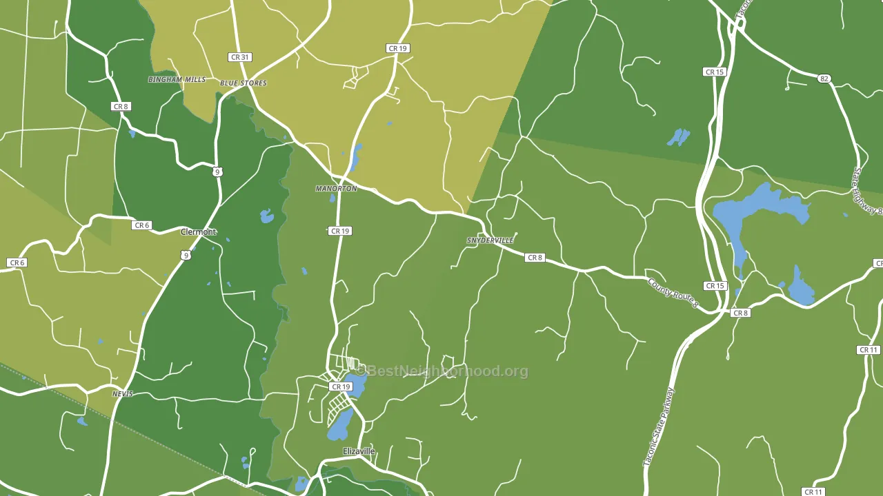 12523, NY block-group voter-turnout map