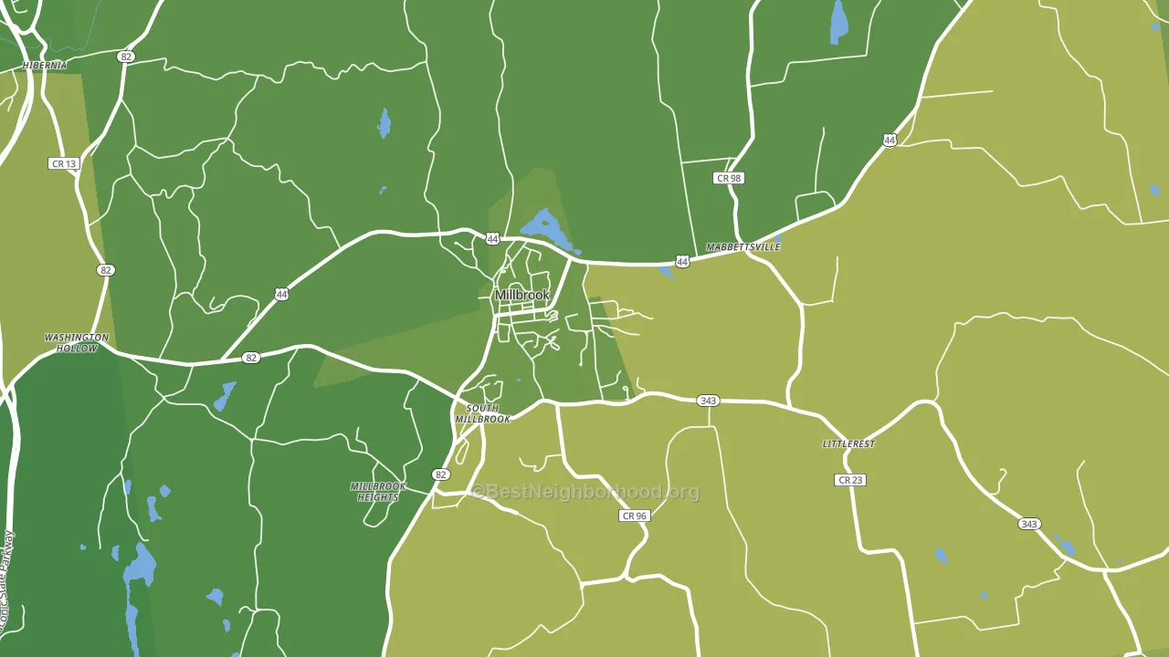12545, NY block-group voter-turnout map