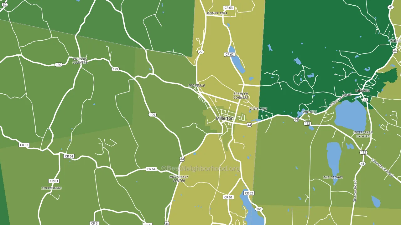 12546, NY block-group voter-turnout map