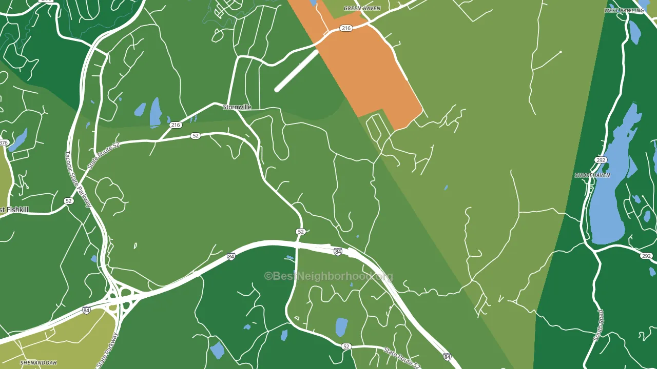 12582, NY block-group voter-turnout map