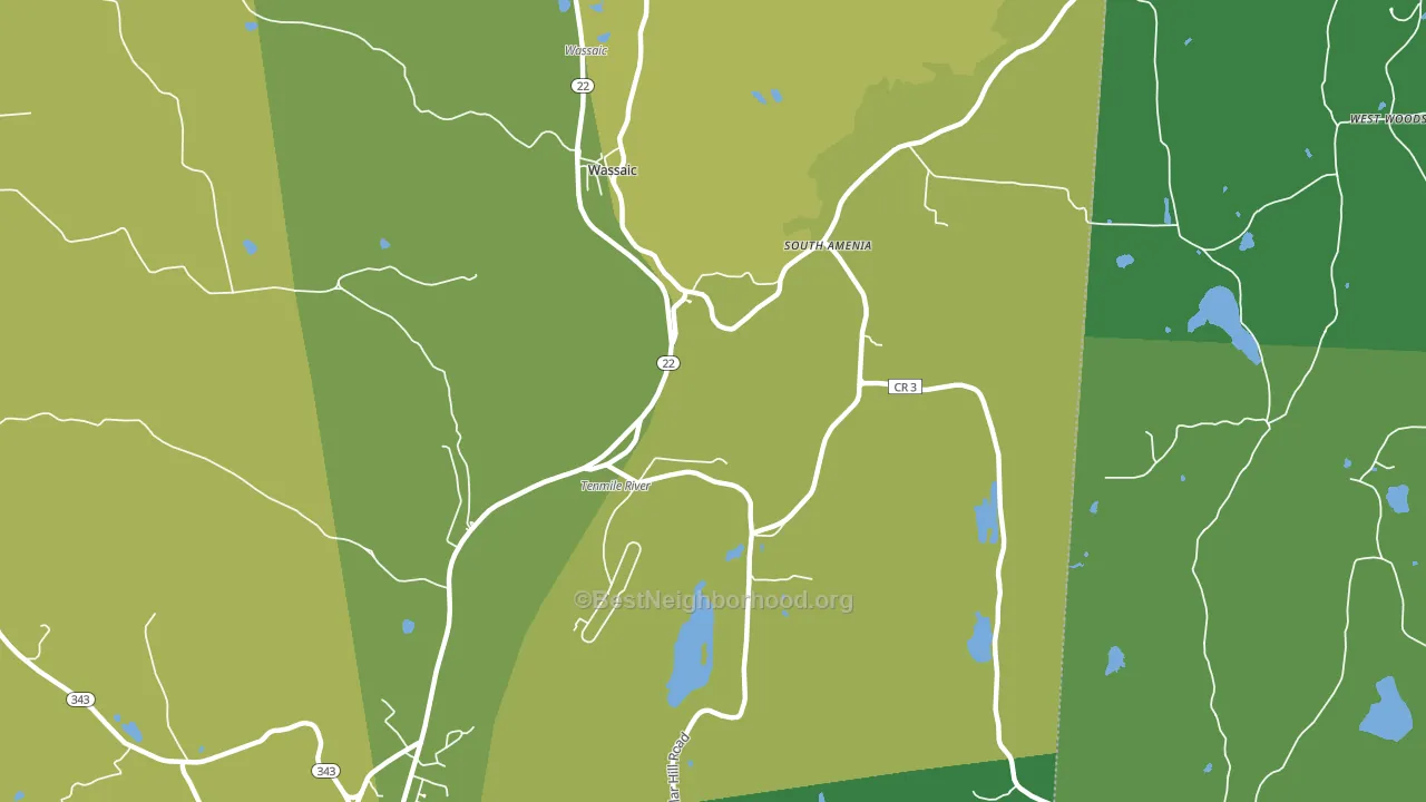 12592, NY block-group voter-turnout map