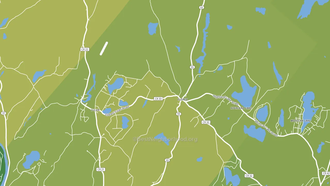 12732, NY block-group voter-turnout map