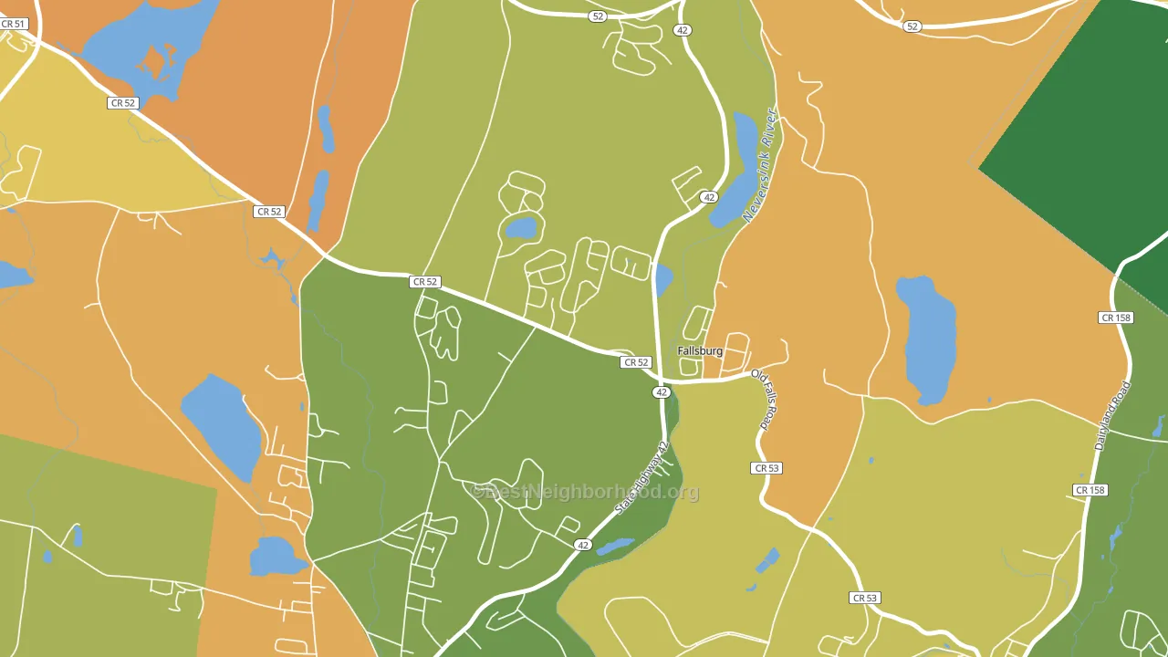 12733, NY block-group voter-turnout map