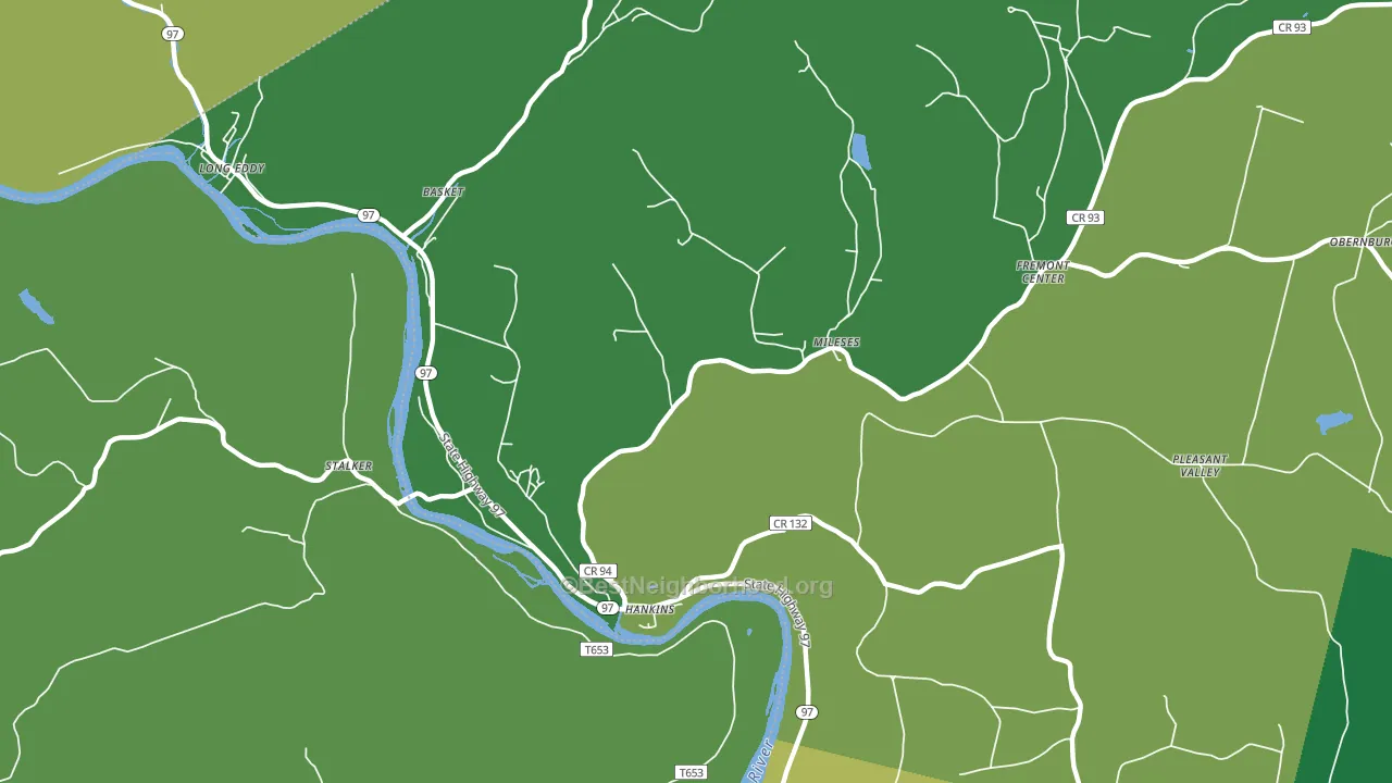 12741, NY block-group voter-turnout map