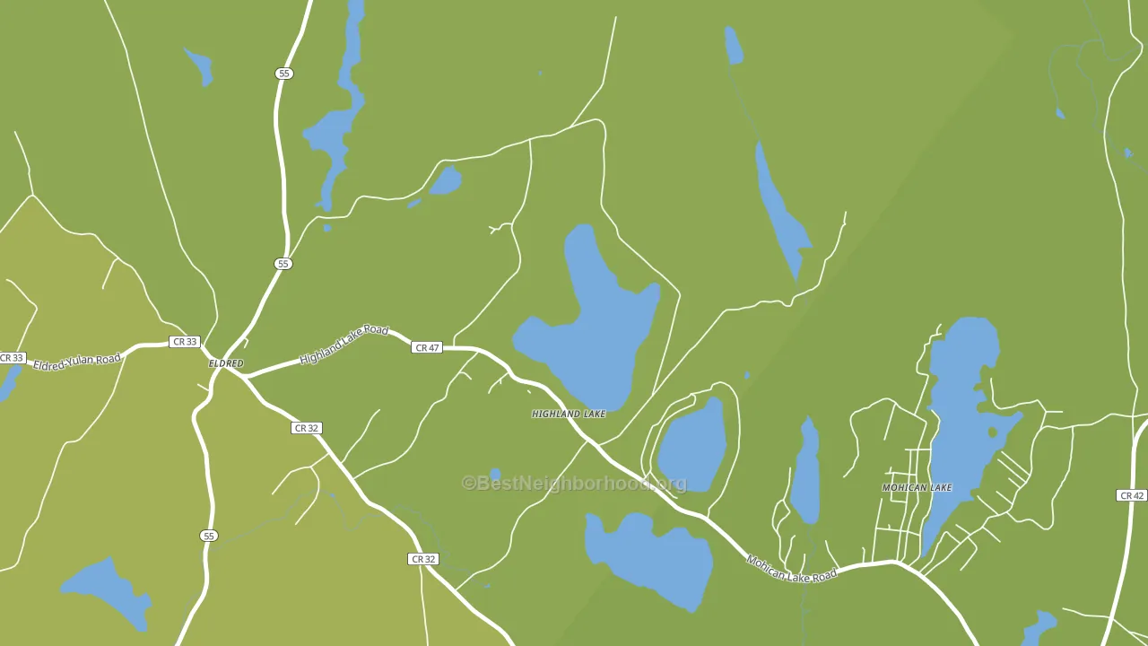 12743, NY block-group voter-turnout map