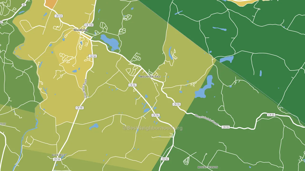 12763, NY block-group voter-turnout map