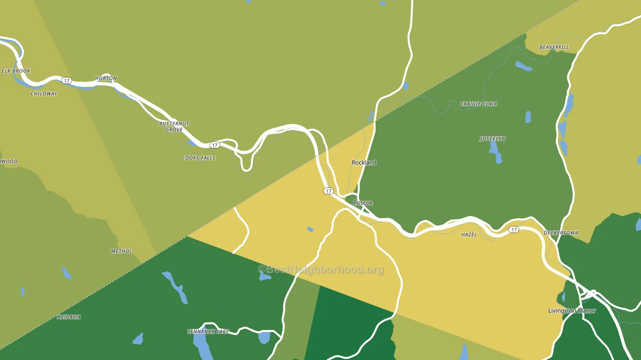 12776, NY block-group voter-turnout map