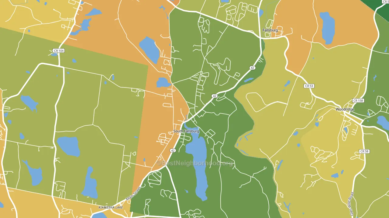 12779, NY block-group voter-turnout map