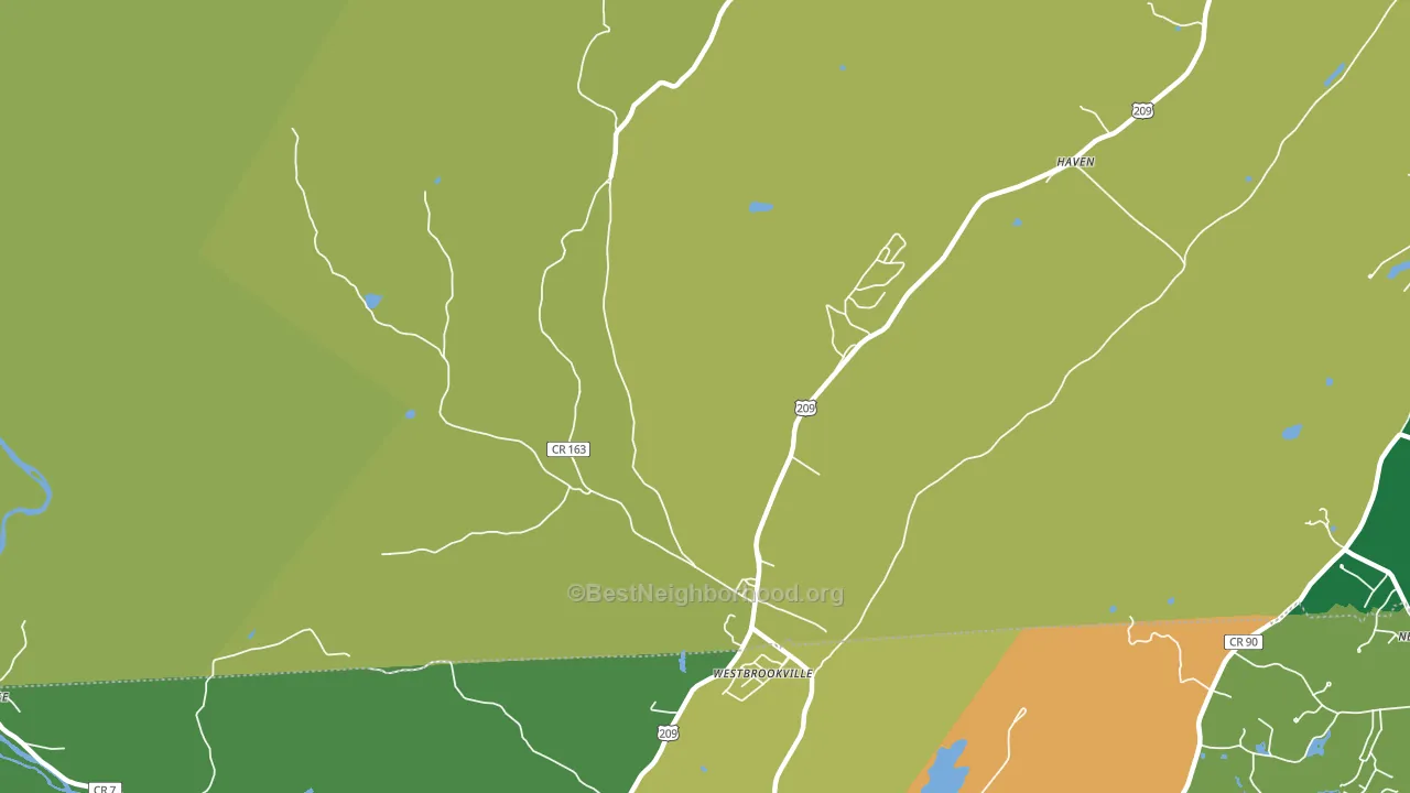 12785, NY block-group voter-turnout map