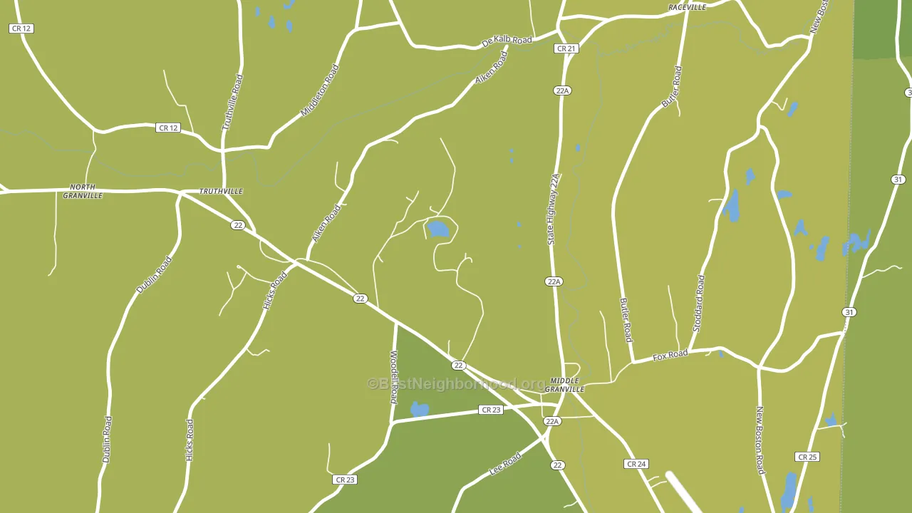 12849, NY block-group voter-turnout map