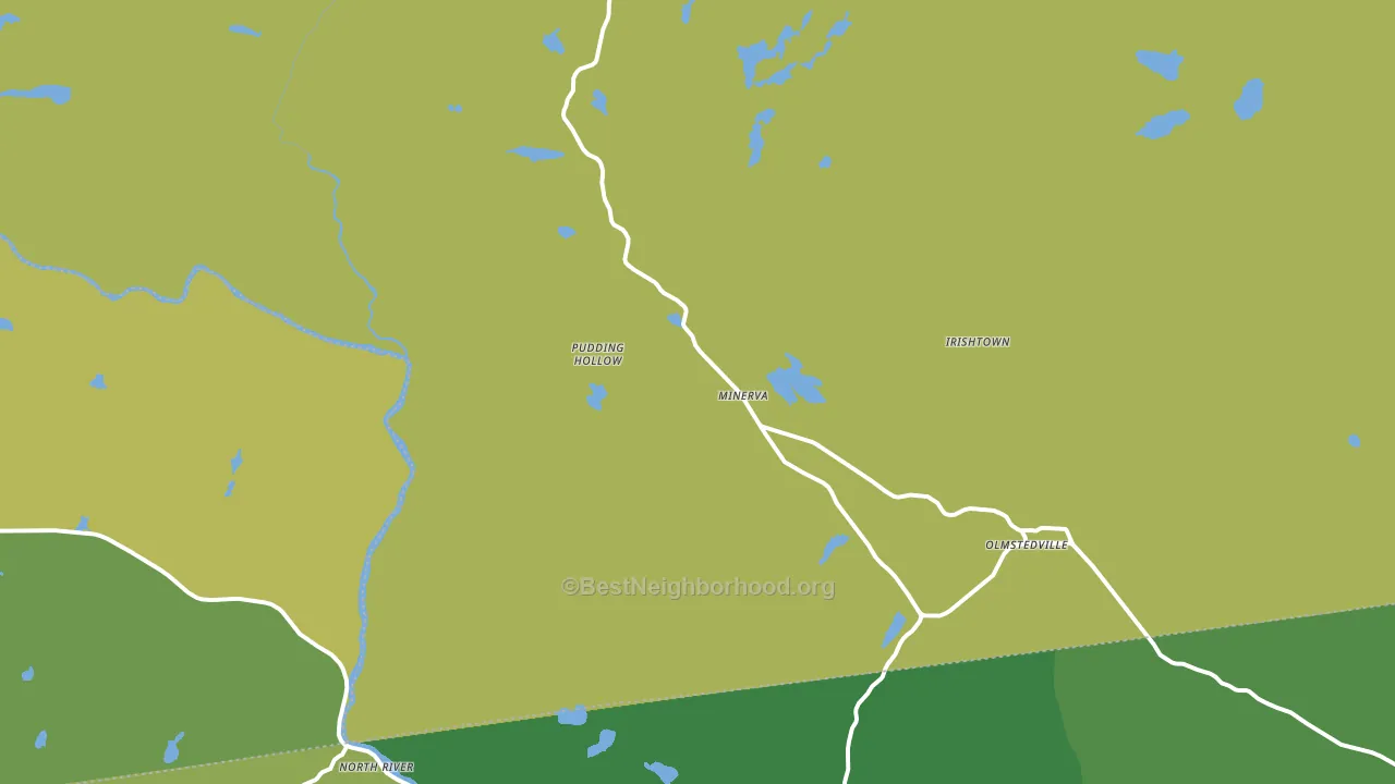 12851, NY block-group voter-turnout map
