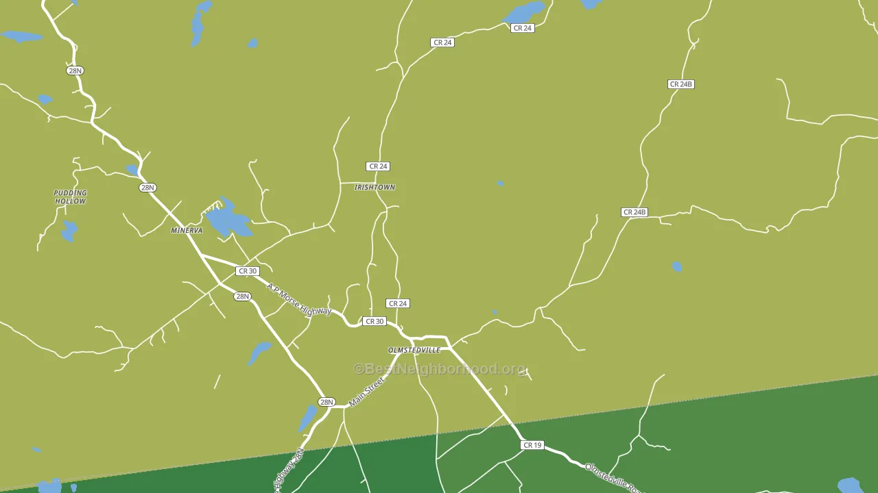 12857, NY block-group voter-turnout map