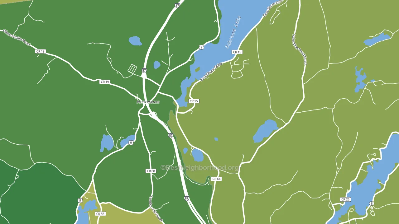 12860, NY block-group voter-turnout map