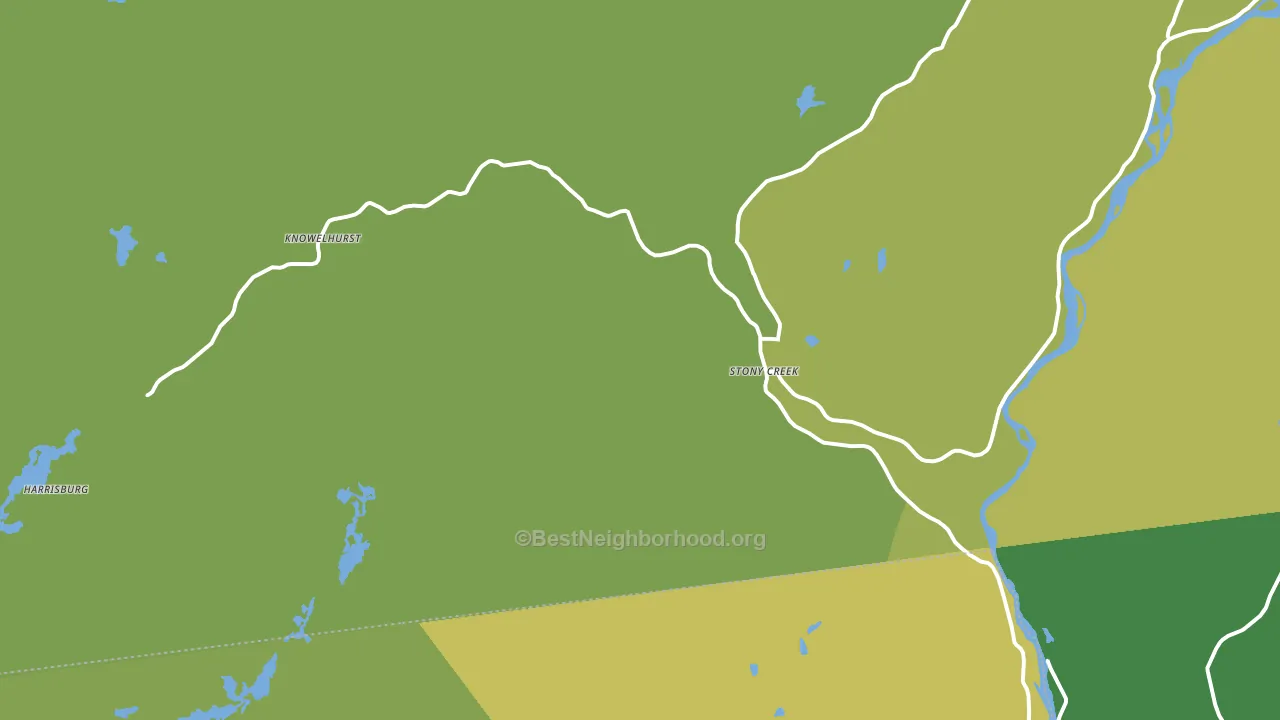 12878, NY block-group voter-turnout map