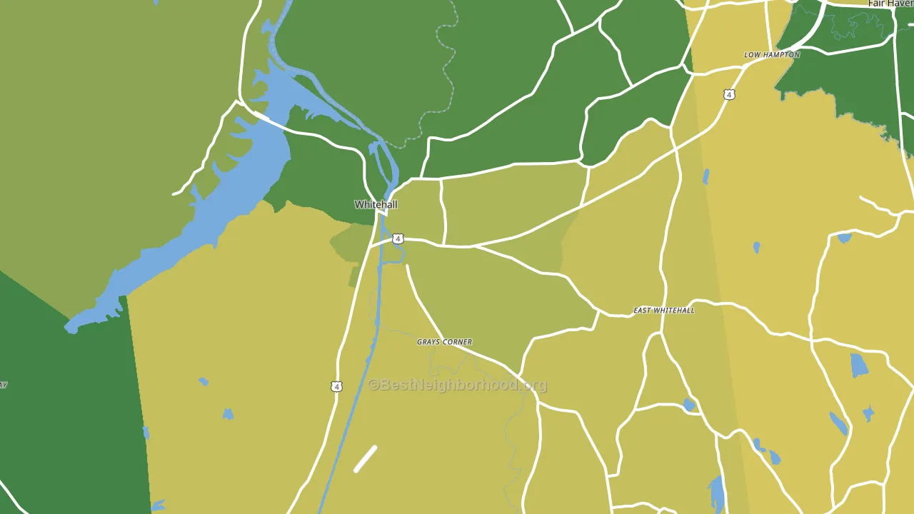 12887, NY block-group voter-turnout map