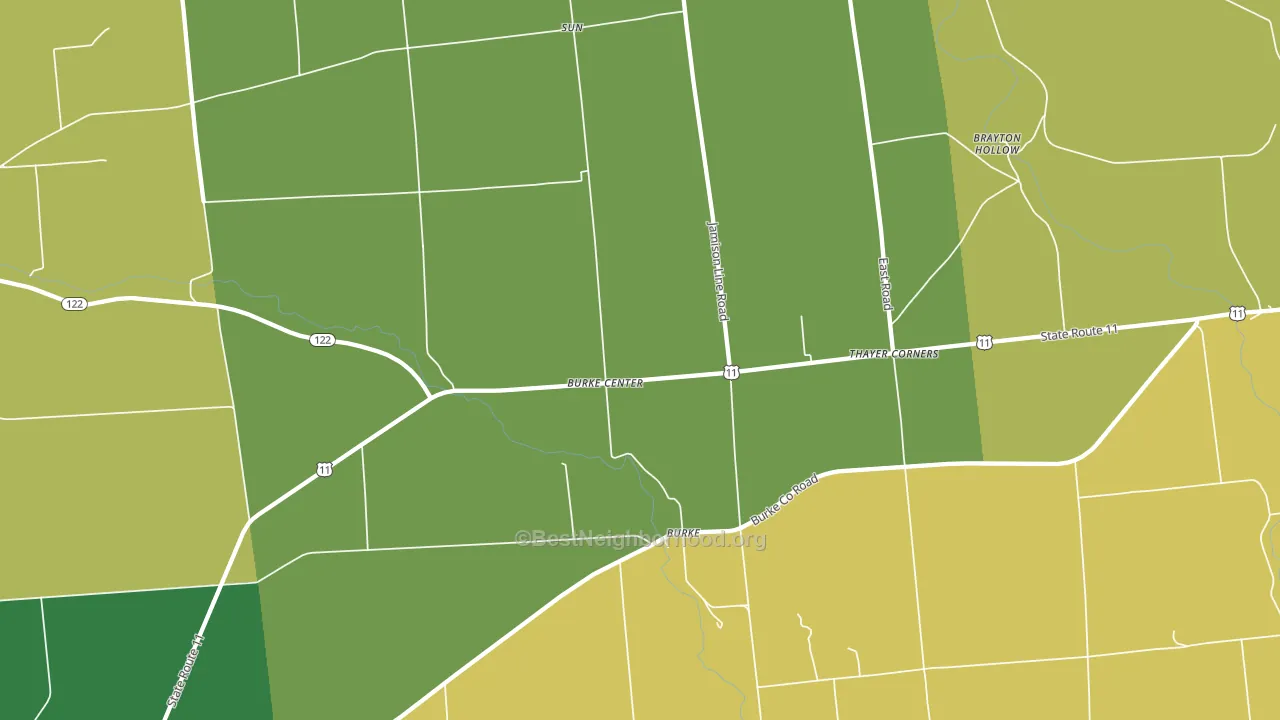 12917, NY block-group voter-turnout map