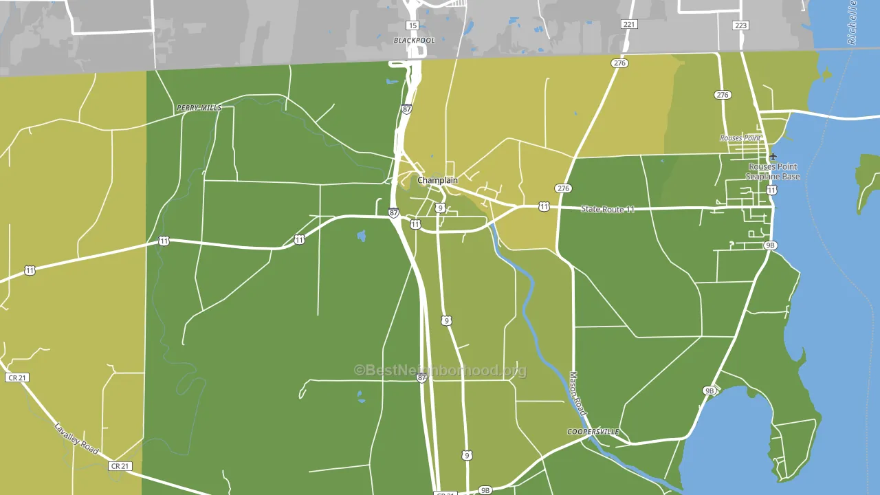 12919, NY block-group voter-turnout map