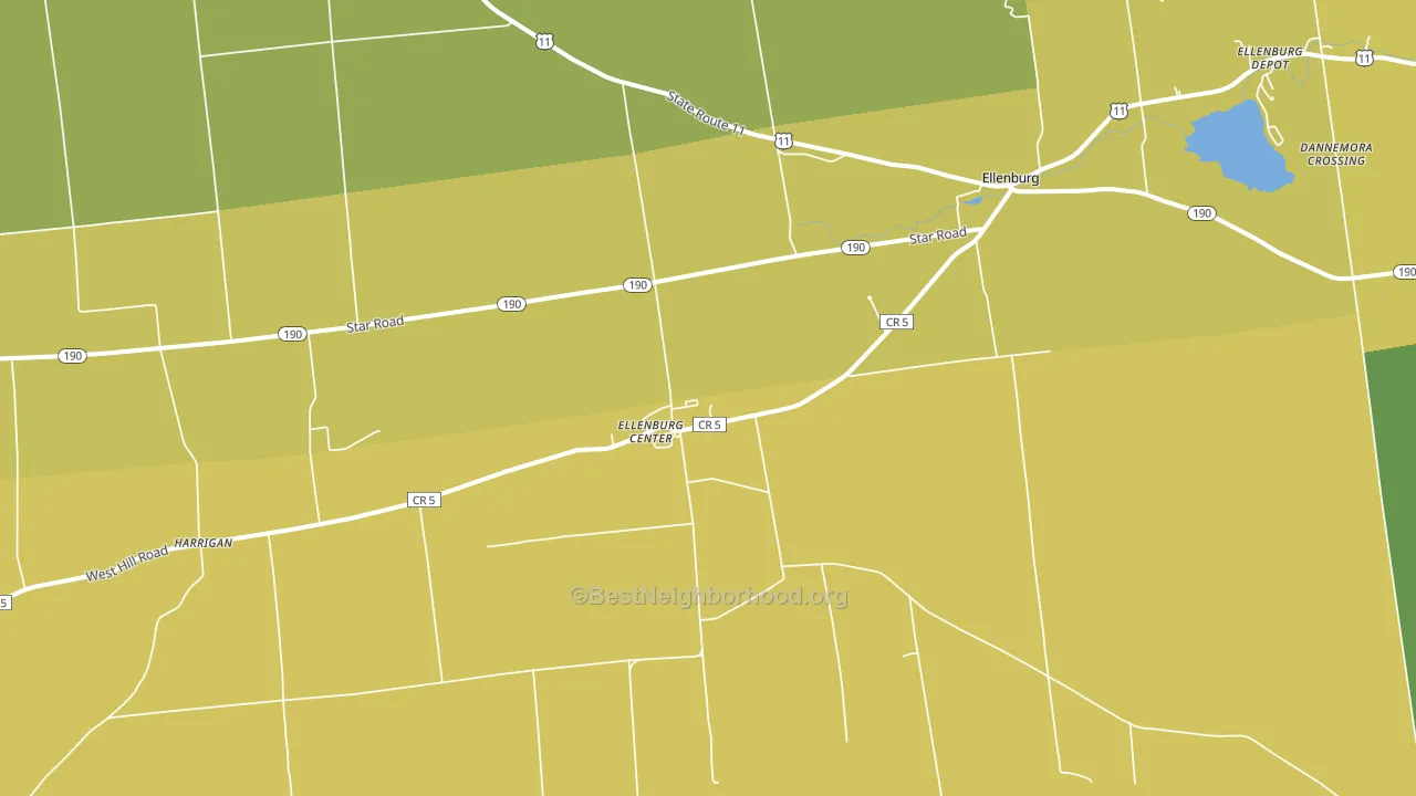 12934, NY block-group voter-turnout map