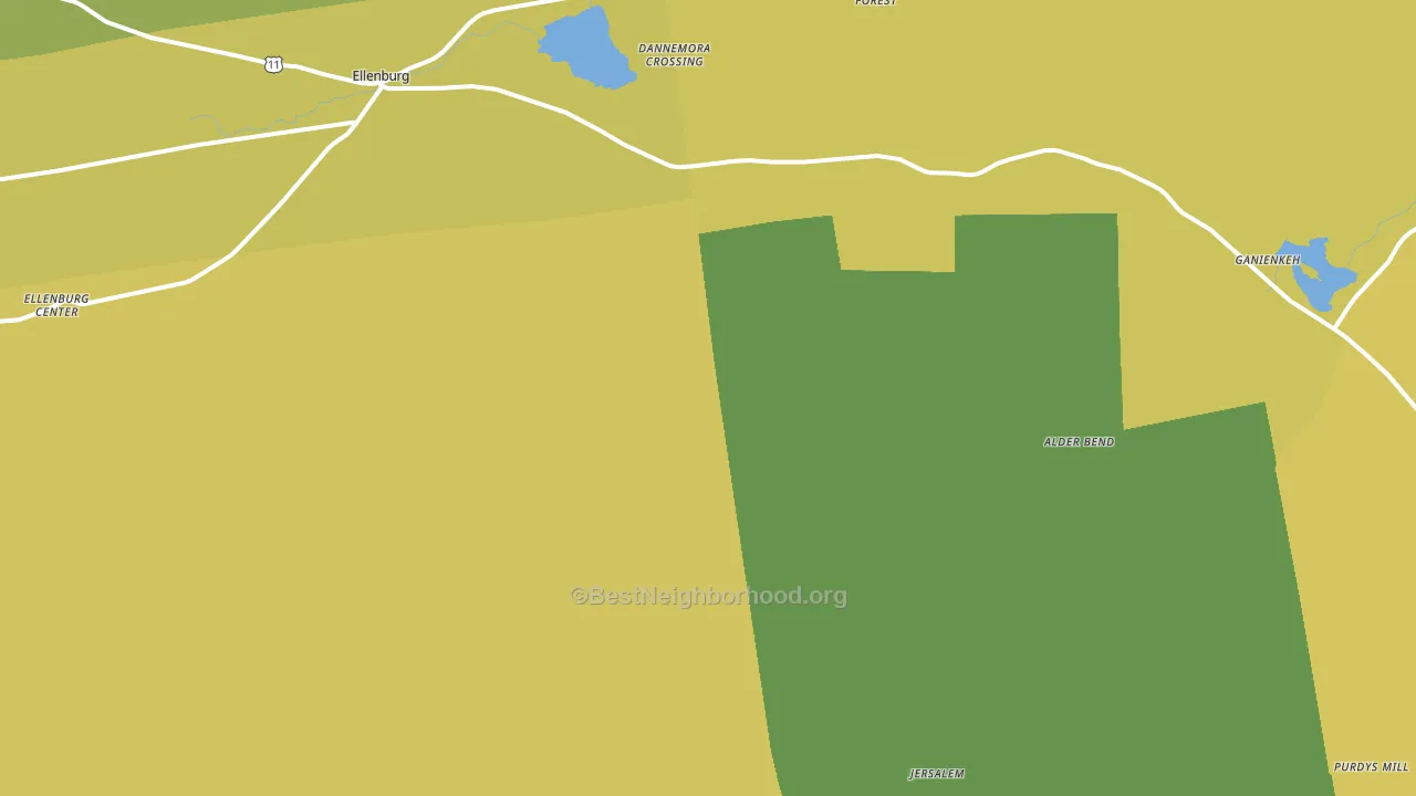 12935, NY block-group voter-turnout map