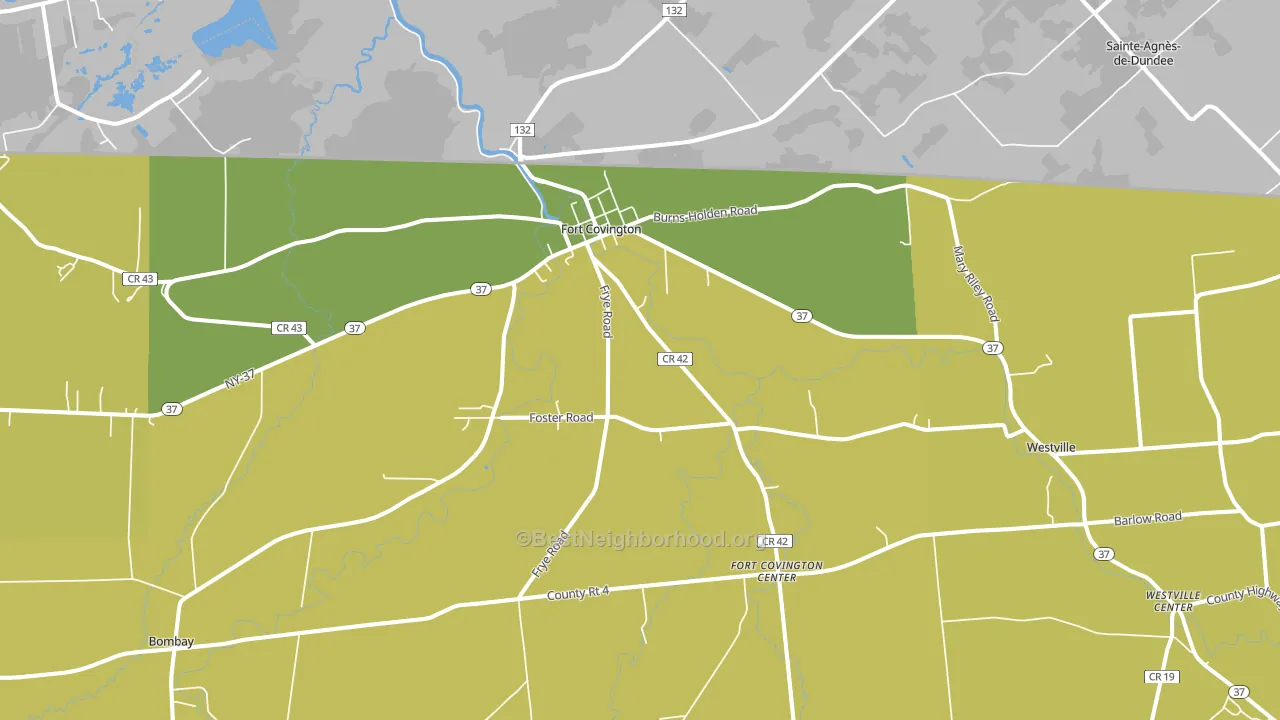 12937, NY block-group voter-turnout map