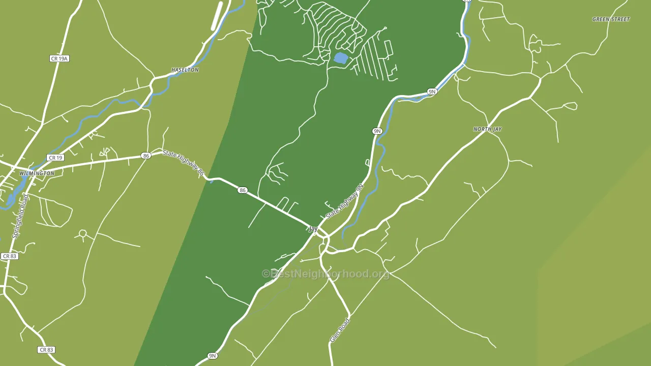 12941, NY block-group voter-turnout map