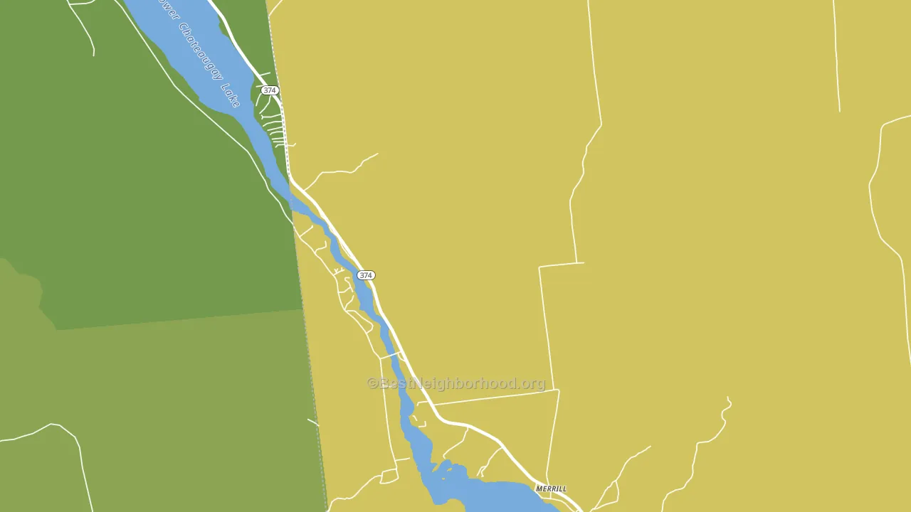 12955, NY block-group voter-turnout map