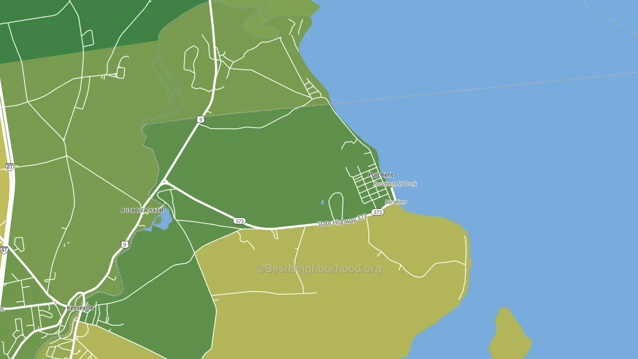 12975, NY block-group voter-turnout map