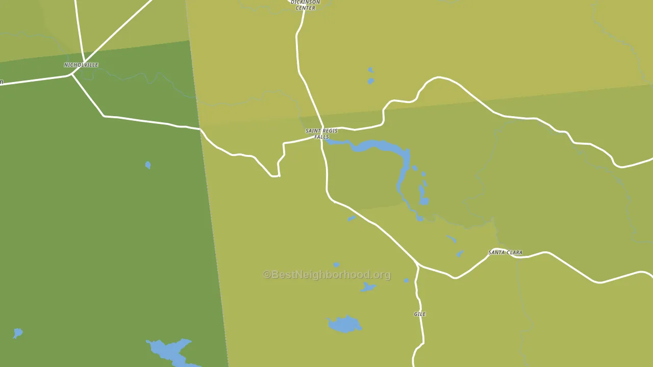 12980, NY block-group voter-turnout map