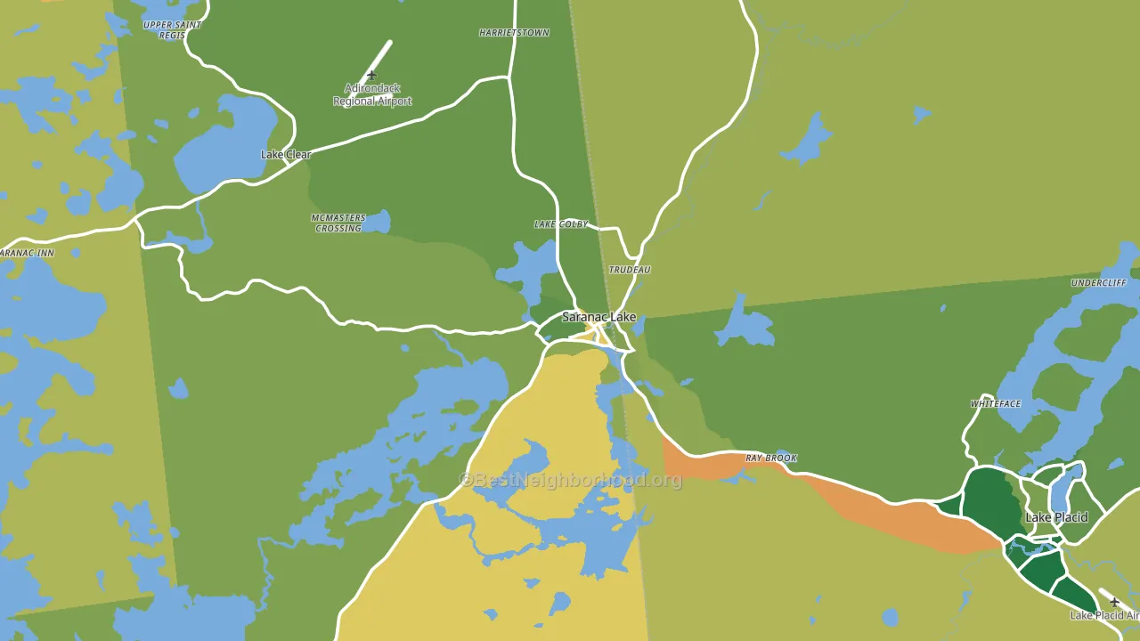 12983, NY block-group voter-turnout map