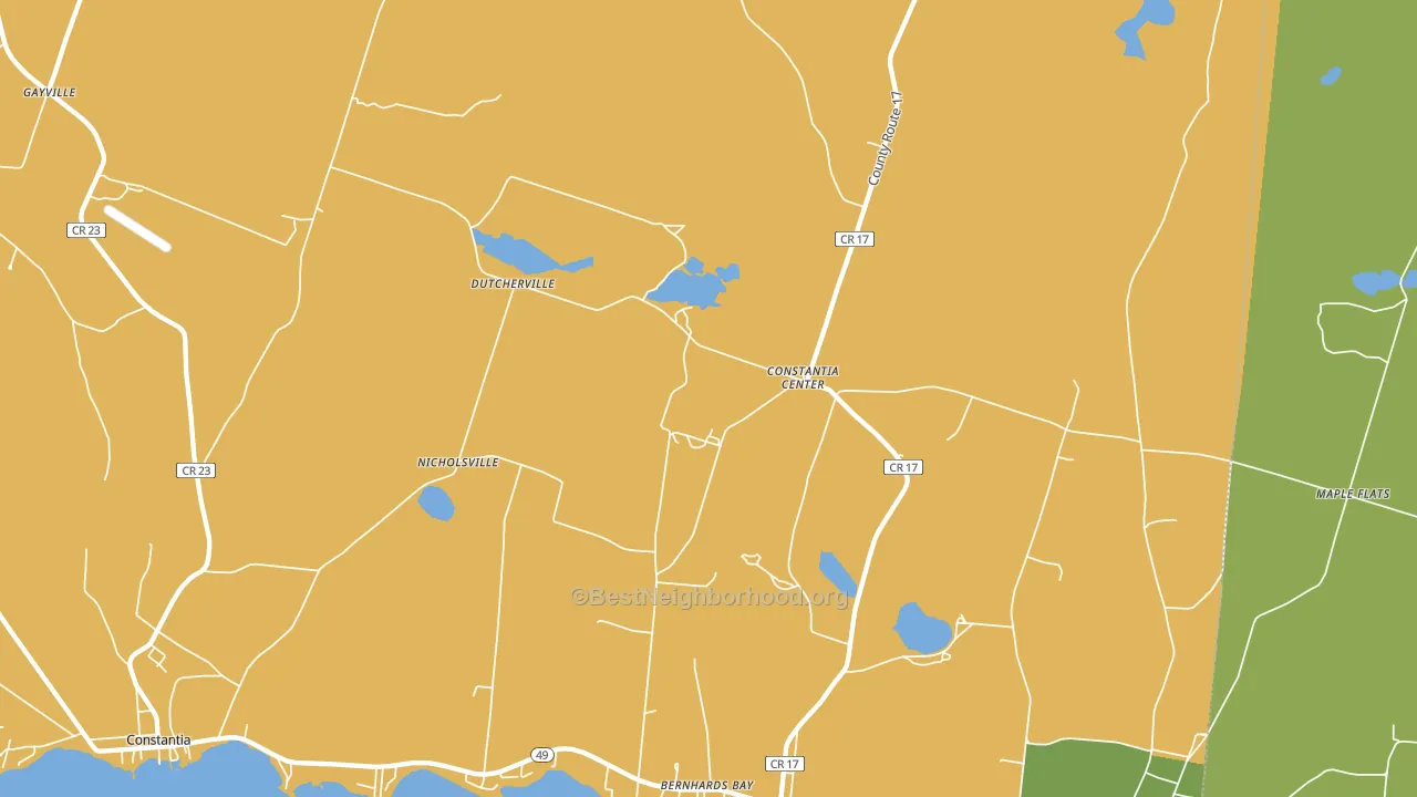13028, NY block-group voter-turnout map