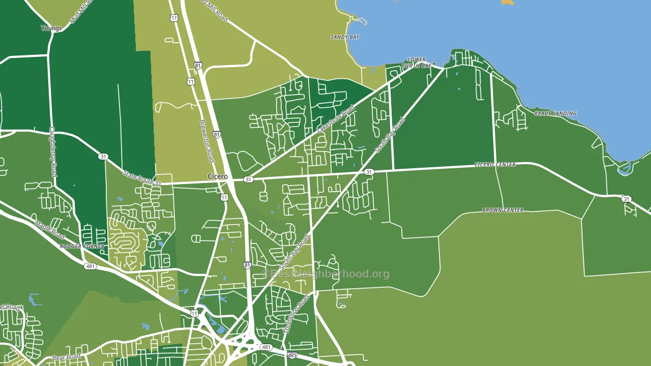 13039, NY block-group voter-turnout map
