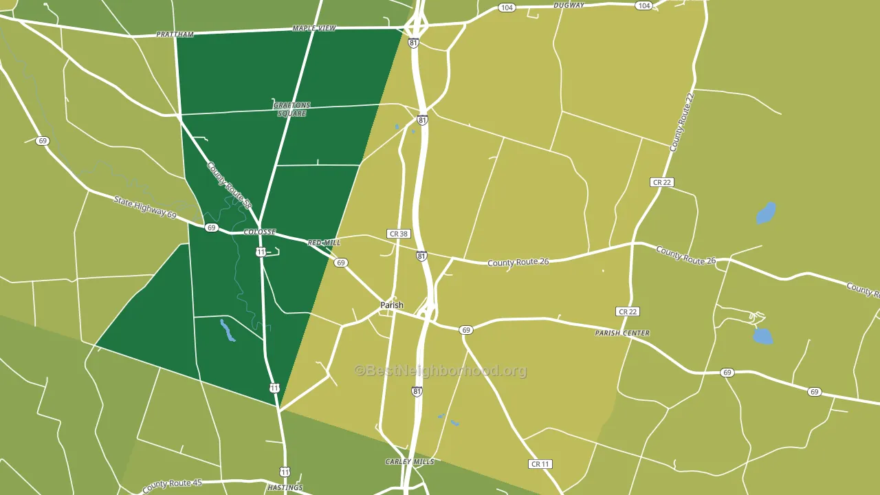 13131, NY block-group voter-turnout map