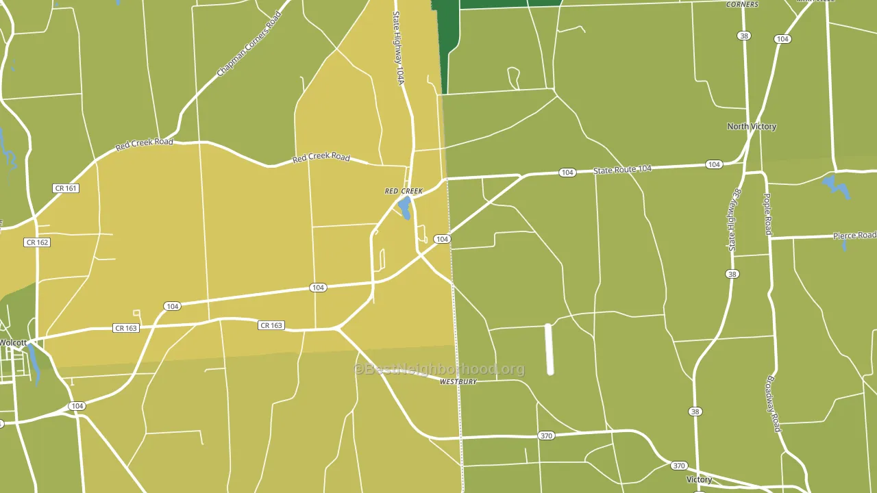 13143, NY block-group voter-turnout map
