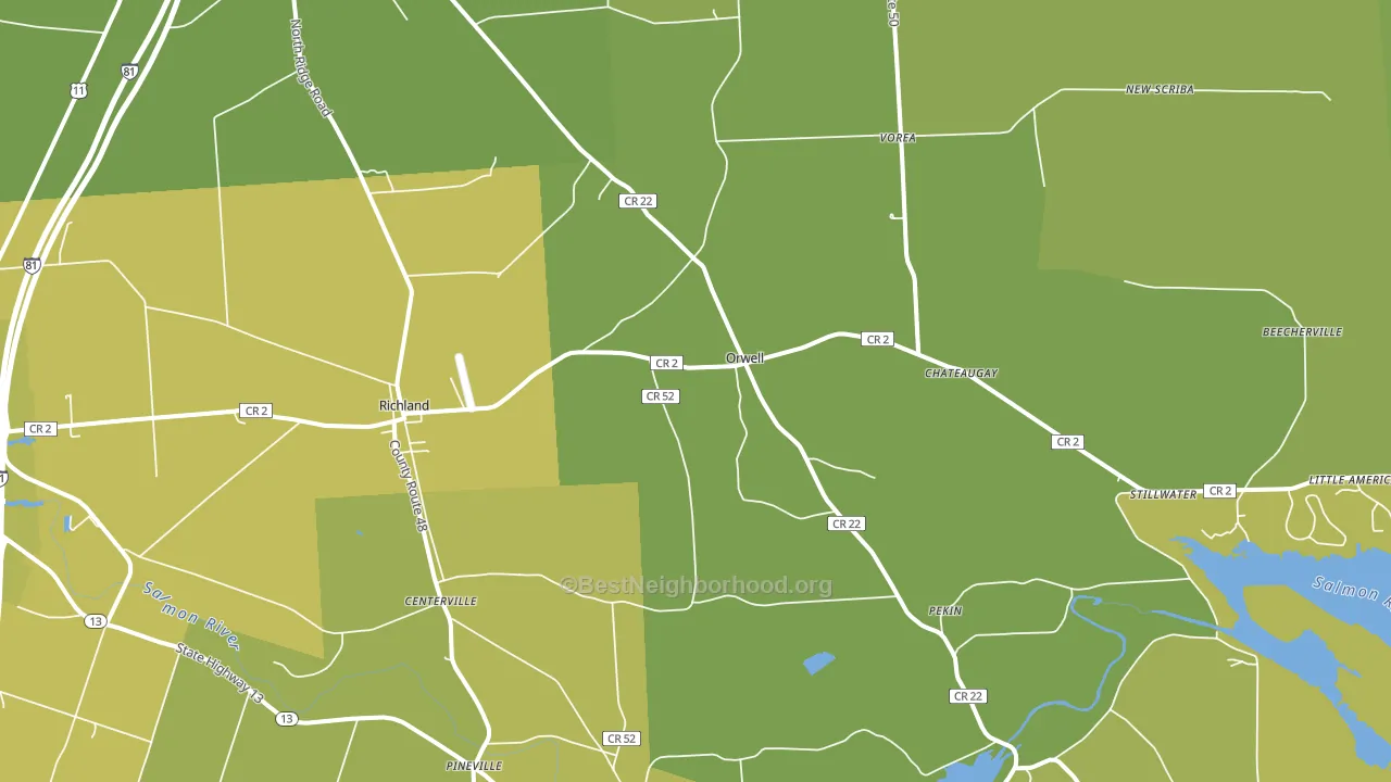 13144, NY block-group voter-turnout map
