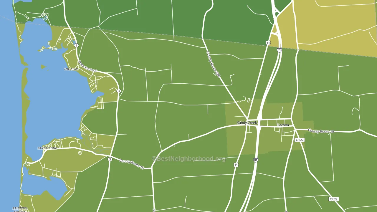 13145, NY block-group voter-turnout map