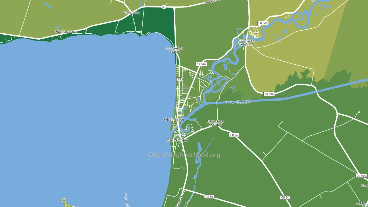 13157, NY block-group voter-turnout map