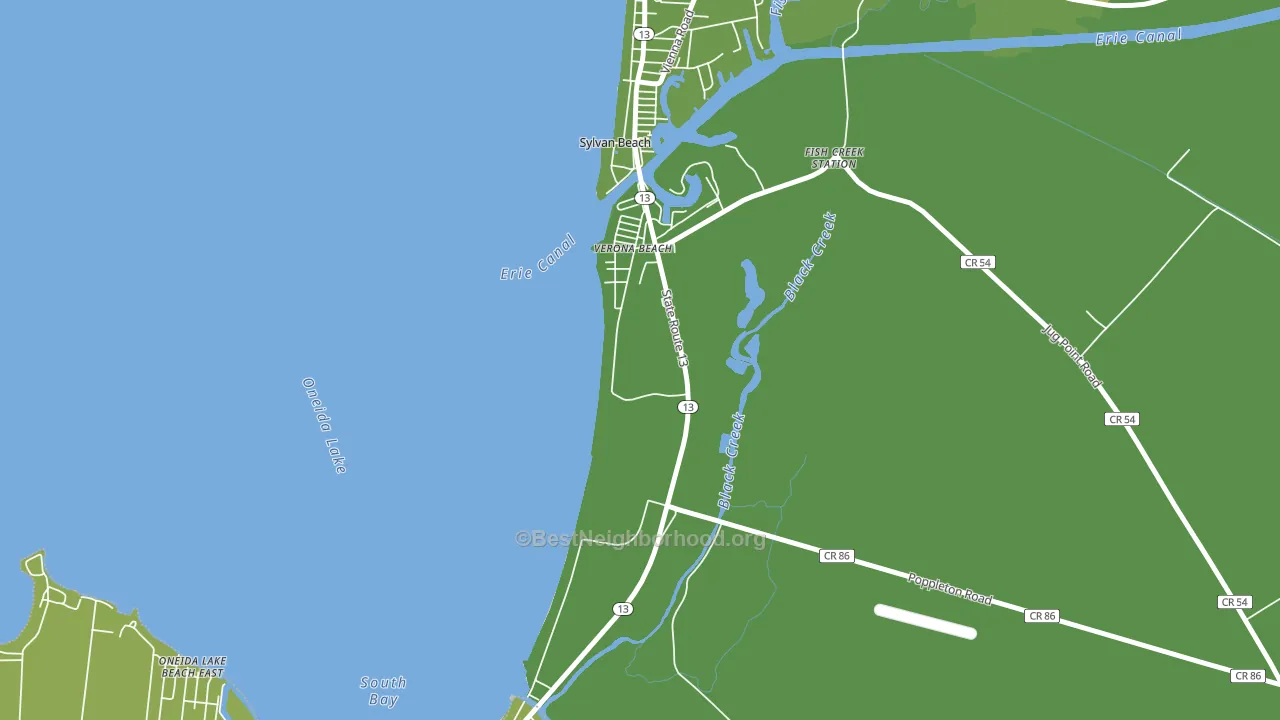 13162, NY block-group voter-turnout map