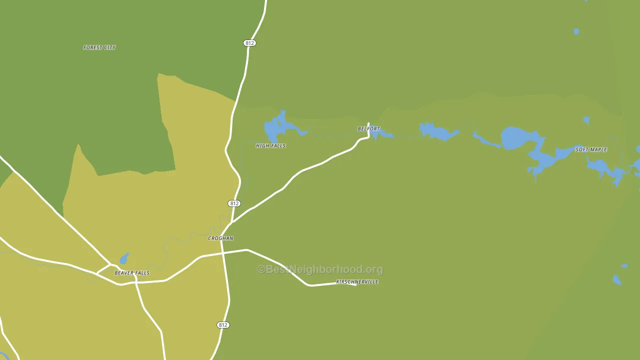 13327, NY block-group voter-turnout map
