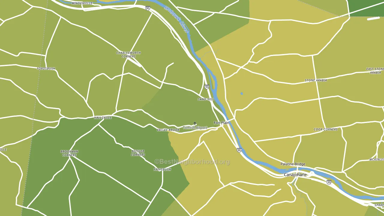 13339, NY block-group voter-turnout map