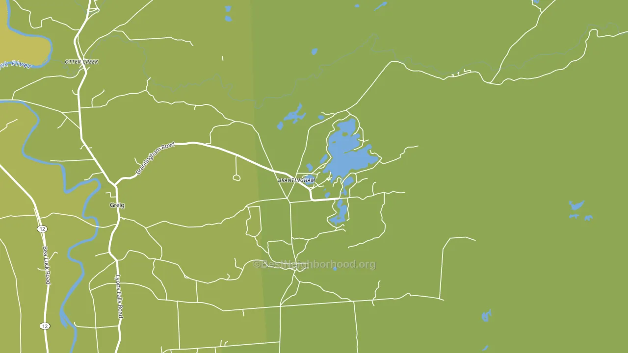 13345, NY block-group voter-turnout map