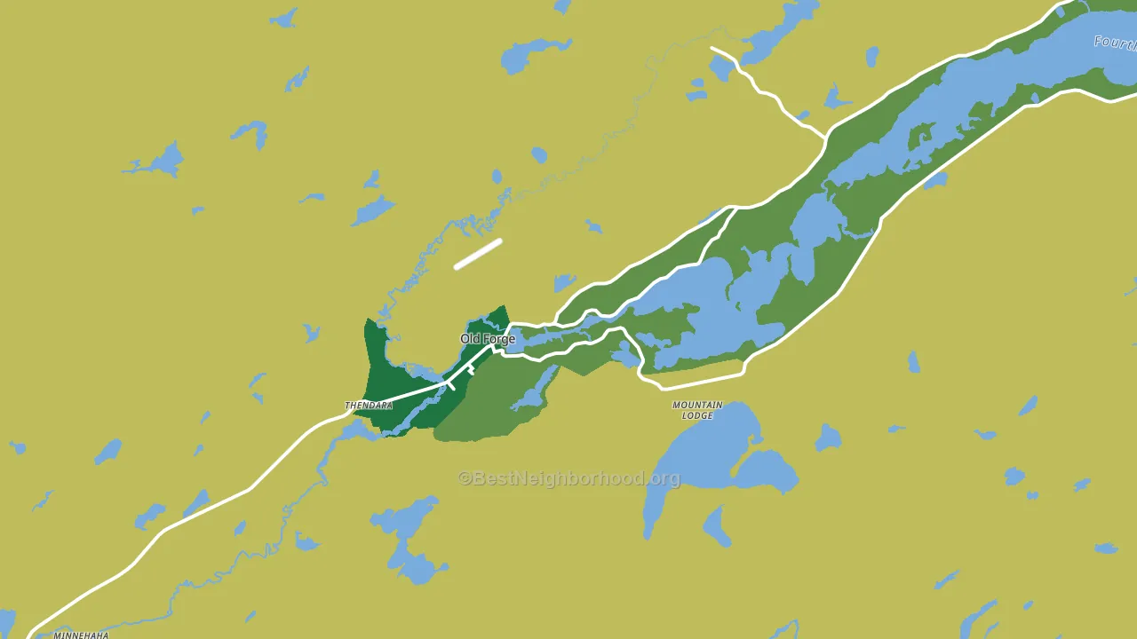 13420, NY block-group voter-turnout map